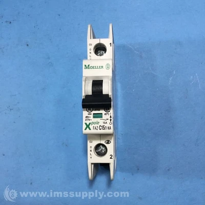 Disyuntor eléctrico Moeller FAZ-C15/1-NA NUEVO EN PAQUETE Foto 1 de 4