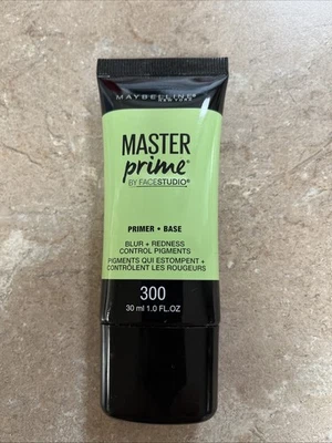 Maybelline Facestudio Master Prime Primer Makeup 300 Blur Redness - Image 1 of 3