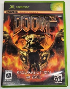 Doom 3: Resurrection of Evil (Microsoft Xbox, 2005) Complete, Tested - Picture 1 of 6
