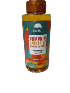Tree Hut Pumpkin Spice Latte Foaming Gel Wash 18oz Limited Edition NEW / SEALED - Picture 1 of 2