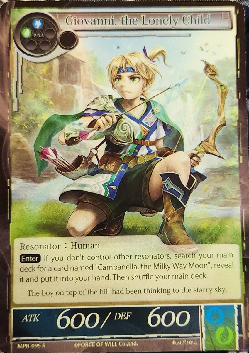Force of Will TCG Rare Individual Collectible Card Game Force of Will TCG Rare Individual Collectible Card Game