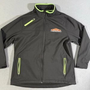 Servpro Fire & Water Cleanup Restoration Green Uniform Soft Shell Jacket Coat XL - Picture 1 of 7