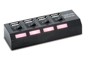 LOGILINK USB 2.0-Hub UA0128, 4-Port - Bild 1 von 1