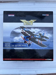 CORGI: R.A.F SE5A , CAPT. W.A "BILLY" BISHOP, "AA37702" 1:48 - Picture 1 of 7