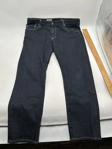 AG Adriano Goldschmied Jeans Mens 38x32 The Graduate Tailored Leg Mid Rise J - Picture 1 of 11