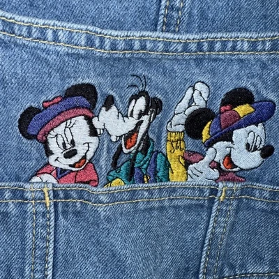 Mono vaquero vintage Mickey Unlimited adulto mediano Mickey Minnie Goofy Foto 1 de 4