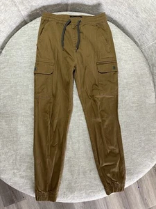 Denali Pants Mens Size Small Brown Slim Cargo Joggers Hiking Active - Picture 1 of 3
