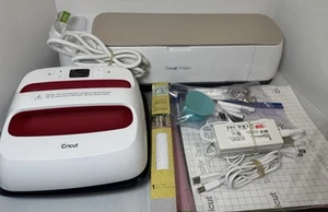 Cricut Maker Smart Schneidemaschine 9d39 CXPL301 & Easy Press & Werkzeuge getestet! - Bild 1 von 12