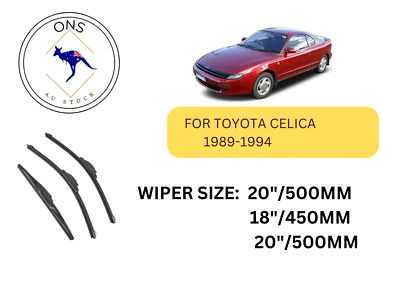 WIPER BLADES FOR TOYOTA CELICA  1989-1994 - Image 1 of 4