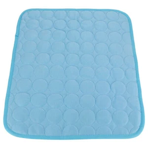 Cooling Mat For Dog Cat Pet Self Cooling Pillow Summer Hot Weather Bed M - Picture 1 of 10