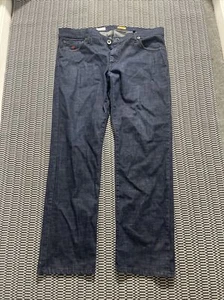 Energie Highelin Jeans Made In Italy regular Fit Blue Denim Men's Size 38/31 - Picture 1 of 10