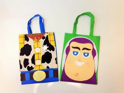 Conjunto de 10 Toy Story 4 Sacolas de Festa Sacolas de Guloseimas Woody e Buzz Lightyear - Imagem 1 de 4