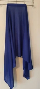 Blue Viscose Scarf - Picture 1 of 2