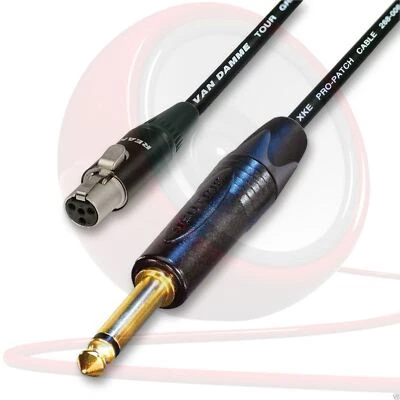 VAN DAMME, NEUTRIK LINEA 6 G50, G55, G90, Shure PG. Piombo sistema chitarra wireless. Cavo Jack Neutrik