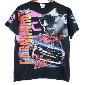 Vintage Chase Authentics Dale Earnhardt Sr. The Man Born To Run AOP Shirt Medium - Picture 1 of 12