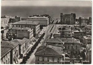 PESCARA - PANORAMA E CORSO UMBERTO - VIAGG. 1955 -91665- - Picture 1 of 1