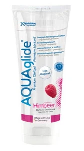 Deslumbrante sabor a base de agua Aquaglide frambuesa 100 ml lubricante sexo gel íntimo - Imagen 1 de 2