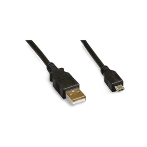 Câble USB Type A vers Micro B 6 pouces - Noir - Photo 1 sur 1