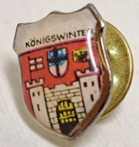 KÖNIGSWINTER COAT OF ARMS PIN BADGE LAPEL BROOCH GERMANY SOUVENIR COLLECTABLE - Picture 1 of 2