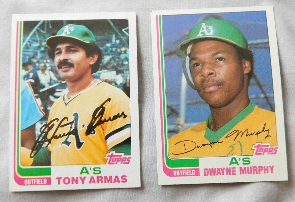 1982 Topps Oakland A's Baseball Card Pick one - Image 1 of 1