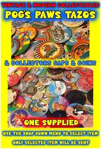 Gorras y monedas de colección de Pog's, Paws, Tazo's y - coleccionables vintage y modernos - Imagen 1 de 220