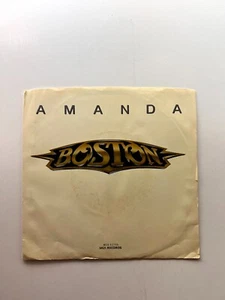 B46 BOSTON: Amanda, 1986 MCA Records MCA-52756 - 7" 45 RPM Single - Pop Rock - Picture 1 of 4