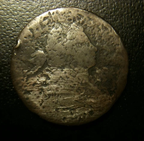 1796 1c Draped Bust Large Cent Very Good S-98 Reverse of 1795 R3 RARE Variety Cover