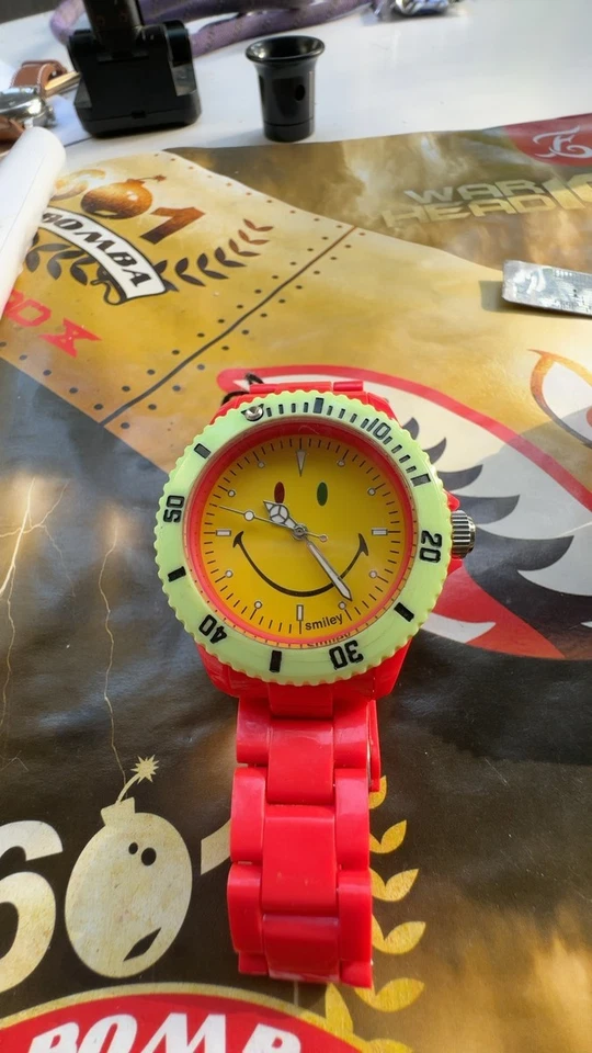 Relógio Smiley Happy Time - Imagem 1 de 4