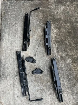 94-01 ACURA INTEGRA 2 puertas BARRILES DE ASIENTO DESLIZADORES SOPORTES DE ASIENTO IZQUIERDO Y DERECHO OEM Foto 1 de 4