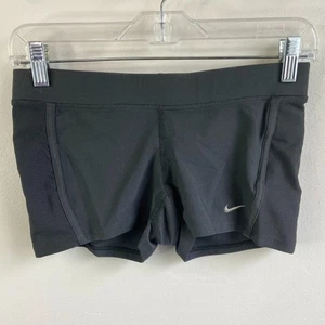 Nike Dri-Fit Black Mesh Side Active Shorts Size XS - Picture 1 of 8