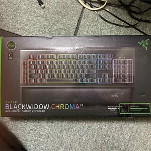 Razer BlackWidow Chroma V2 Mechanical Keyboard Green Switch JP Used - Picture 1 of 3