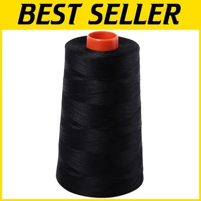 2692 Mako Cotton Thread Cone - Quilting & Sewing, Black - Image 1 of 2