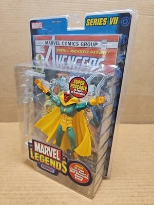 Figura de acción Marvel Legends Series 7 (VII) Vision ©2004 Toy Biz - NUEVA  Foto 1 de 4