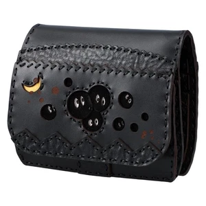 Studio Ghibli My Neighbor Totoro Ojaga Design Short Wallet Soot Sprite NEW - Picture 1 of 5