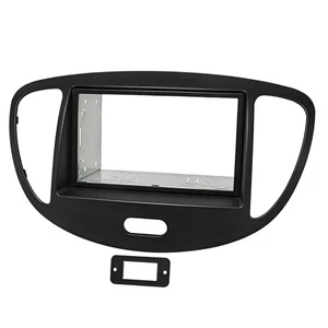 Kit mascherine radio doppio DIN compatibili con Hyundai i10 2008-2013 con kit... - Foto 1 di 4