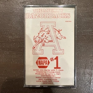 The Mighty Razorbacks - Jim Hurley & T. Cook (Cassette NAPA) Arkansas 1970s Era - Picture 1 of 3