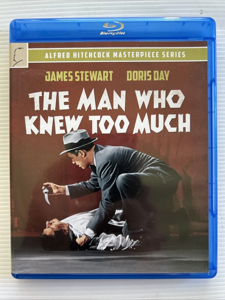 Blu Ray - THE MAN WHO KNEW TOO MUCH (1955) Region A - James Stewart - Doris Day - image 1 of 2