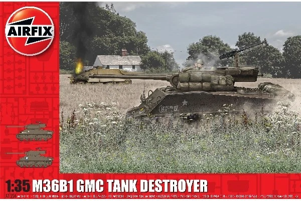 Airfix Scala 1/35 M36 B1 GMC Tank Destryoer