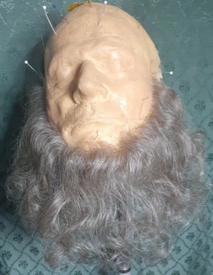 Echthaarbart, Vollbart - Anfertigung von Maskenbildner, Farbe wählbar - Bild 1 von 4