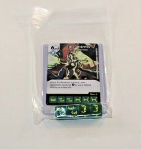 Marvel Dice Masters Mighty Thor * ENCHANTRESS * RARE Uncommon Set CUR 4 dice - Picture 1 of 1