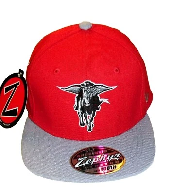 Texas Tech Red  Raiders Kids Youth Boys Zephyr Stretch Fit hat cap New Ncaa - Image 1 of 4