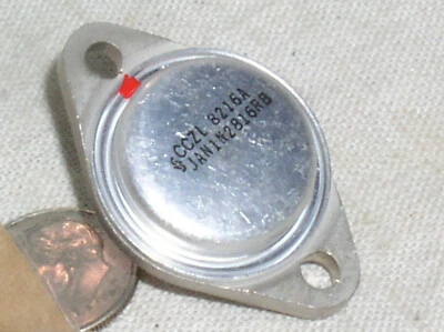 1 JAN1N2816RB MIL S19500F/114E APANTALLADO MIL MILITAR 18 VOLTIOS 50W DIODO ZENER EE. UU. Foto 1 de 4