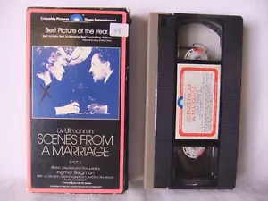 Szenen aus einer Ehe Teil II 2 1973 1980 VHS Kassette Film Liv Ullmann - Bild 1 von 5