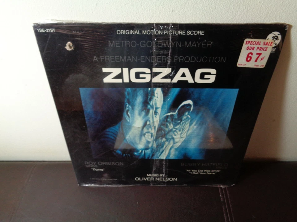 FACTORY SEALED SOUNDTRACK ~ OLIVER NELSON & ROY ORBISON / ZIG ZAG / MGM - Image 1 of 1
