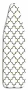 Whitmor Deluxe Ironing Board Cover and Pad - Medallion Gray