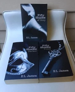 Fifty Shades Of Grey Set Of 1 2 & 3 Darker Freed Paperback E L James Free Post - Picture 1 of 6