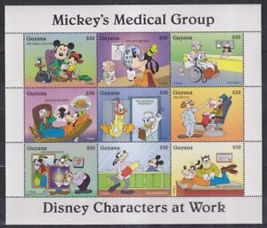 Y619. Guyana - MNH - Cartoons - Disney's - Mickey's Medical Group