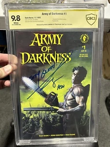 Army Of Darkness 1 CBCS 9.8 signiert Bruce Campbell "Stay Groovy" Ash - Bild 1 von 3