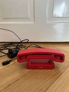 Telefon stacjonarny Swissvoice ePure czerwony retro - Zdjęcie 1 z 2