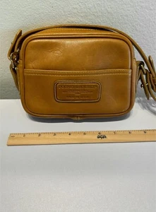 Vintage Dooney & Bourke Leather Crossbody Bag - RARE - Picture 1 of 18